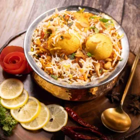 Egg biryani