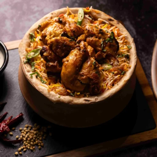 Murgh Dam Biryani